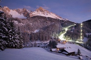 Pistenvergnügen auch abends. Foto: Obereggen AG, Paolo Codeluppi