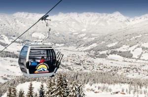 Seilbahn des Skigebiets Altenmarkt-Radstadt. Foto: zauchensee.at 