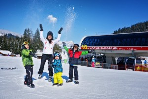 Gscheit Skifahren - das Motto auch für Familien. Foto: radstadt-altenmarkt.at