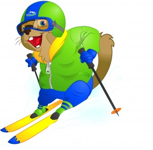 Auch Maskottchen Gimmy ist mit dabei. Foto: Ski- & Almenregion Gitschberg Jochtal